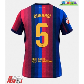Barcelona Pau Cubarsi #5 Primera Equipación 2026-27 Manga Corta